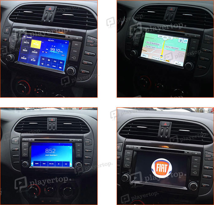 montage autoradio fiat bravo 2012